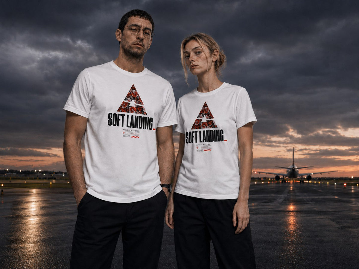 Tee - Soft Landing — T-shirt MOODLAG, vue 1, hero