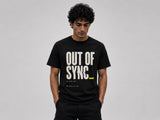 Tee - Out of Sync — T-shirt MOODLAG, vue 2
