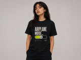 Tee - Airplane Mode — T-shirt MOODLAG, vue 3