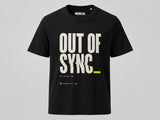 Tee - Out of Sync — T-shirt MOODLAG, vue 4