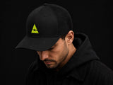 Trucker Cap - MoodLag_ Basic C — casquette trucker MOODLAG noire, vue 2, hero