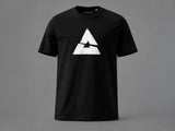 Tee - MoodLag_ Basic E — T-shirt MOODLAG noir, vue 5, packshot fond gris