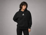 Hoodie - MoodLag_ Basic A — sweat à capuche MOODLAG noir, vue 5, porté femme