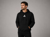 Hoodie - MoodLag_ Basic A — sweat à capuche MOODLAG noir, vue 6, porté homme