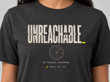 Tee - Unreachable_ — T-shirt MOODLAG, vue 5, détail impression