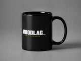 Mug - MoodLag_ Basic B — mug céramique noir MOODLAG, vue 6, packshot